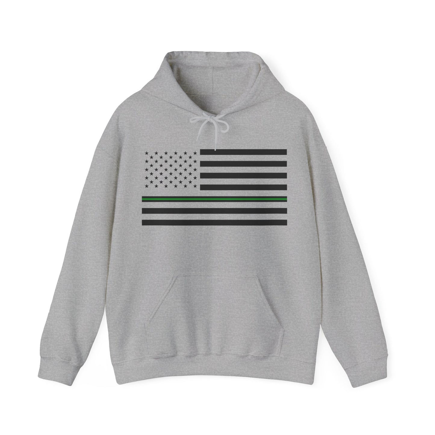 Classic Collection (Thin Green Line) - Unisex Heavy Blend™ Hooded Sweatshirt