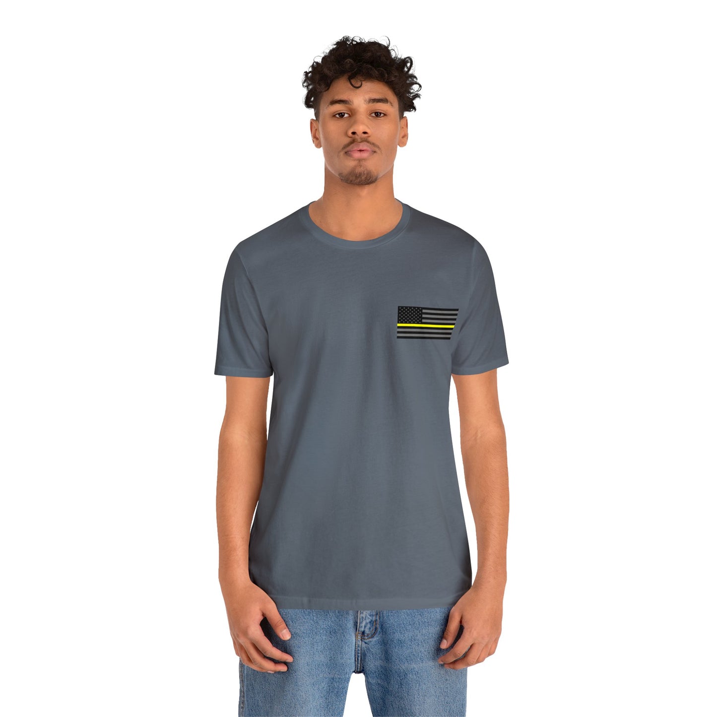 Never Forget Collection (Thin Yellow Line) - Unisex Fuser T-shirt