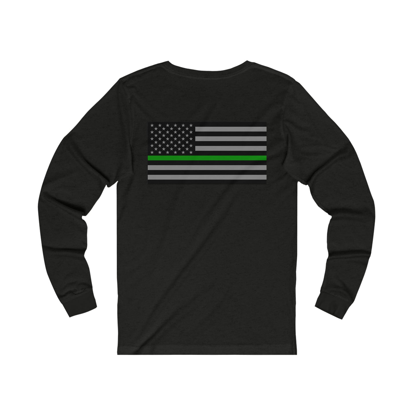 Never Forget Collection (Thin Green Line) - Unisex Jersey Long Sleeve Tee