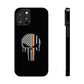 American Punisher Collection (Thin Orange Line) - iPhone Cases