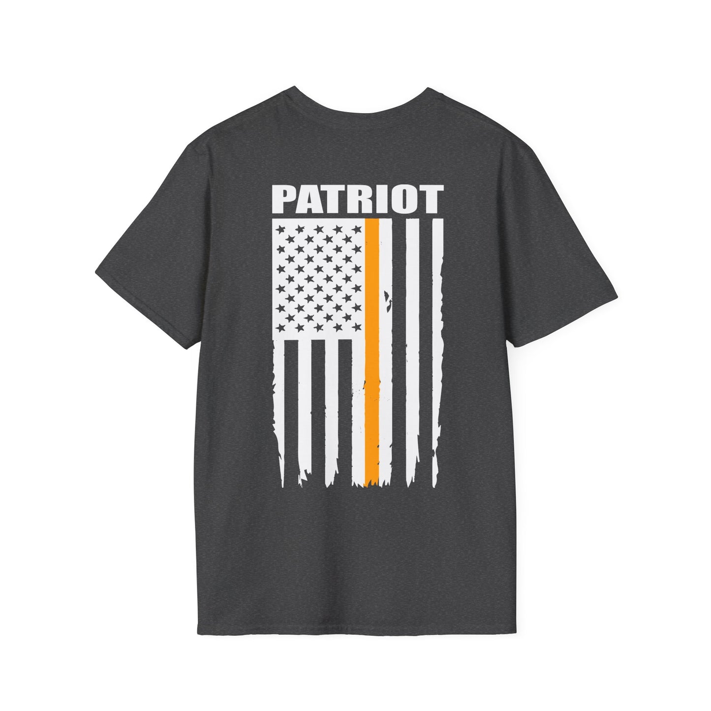 Patriot Collection (Thin Orange Line) - Unisex Softstyle T-Shirt