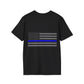 Never Forget Collection (Thin Blue Line) - Unisex Softstyle T-Shirt