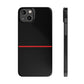 Thin Line Collection (Thin Red Line) - iPhone Cases