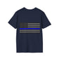 Never Forget Collection (Thin Blue Line) - Unisex Softstyle T-Shirt