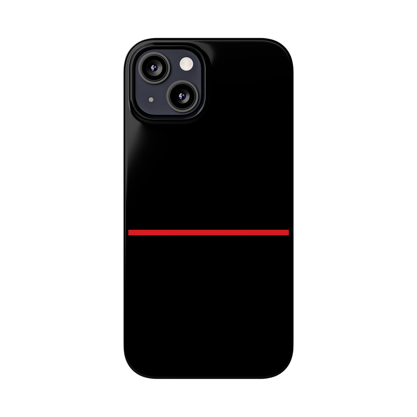 Thin Line Collection (Thin Red Line) - iPhone Cases