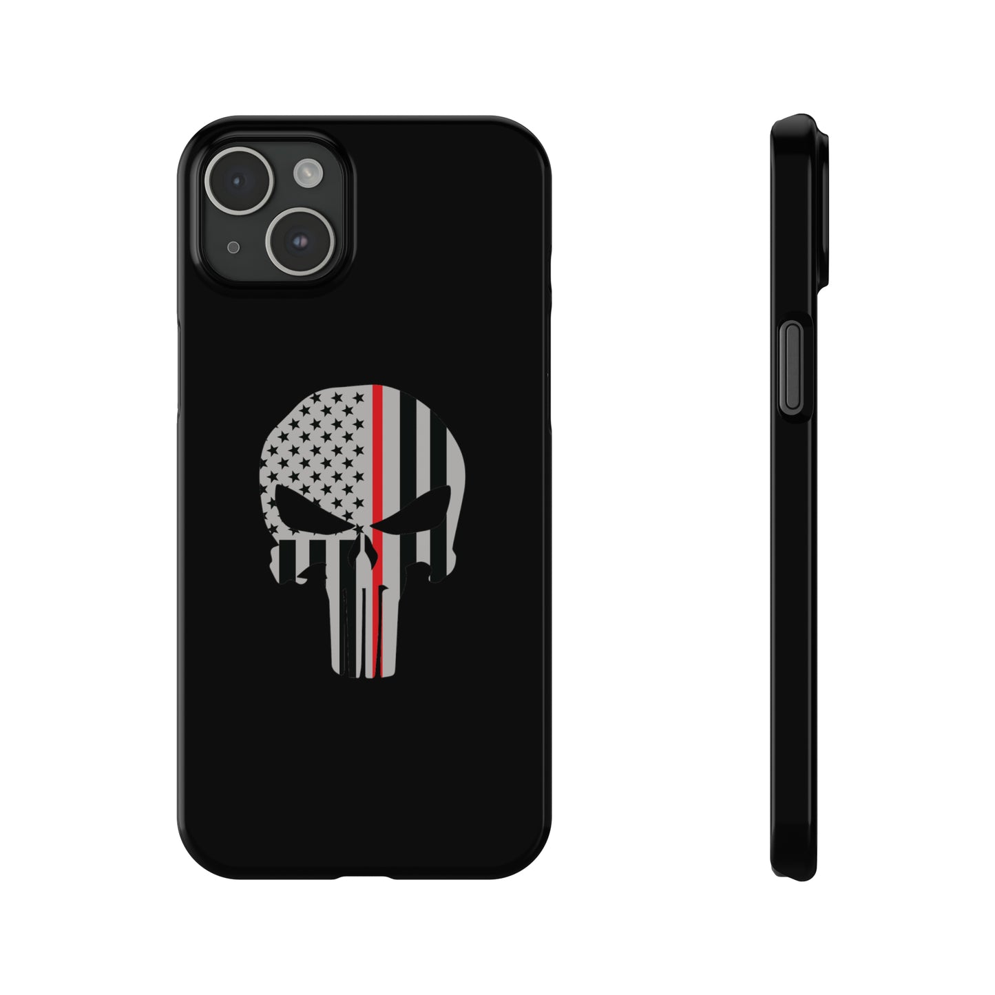 American Punisher Collection (Thin Red Line) - iPhone Cases