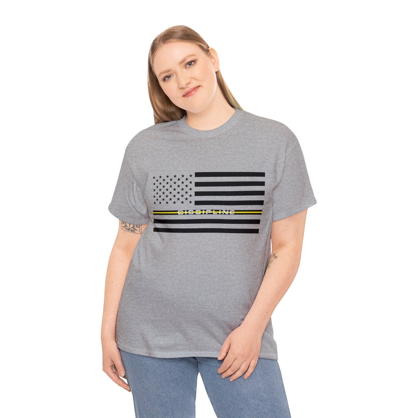 Classic Collection - Thin Yellow Line (Discipline) - Unisex Jersey Short Sleeve Tee