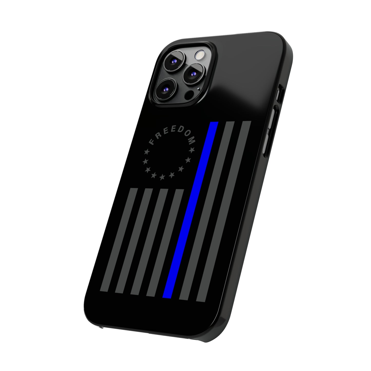 Freedom Collection - (Thin Blue Line) - iPhone Cases