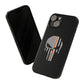 American Punisher Collection (Thin Orange Line) - iPhone Cases