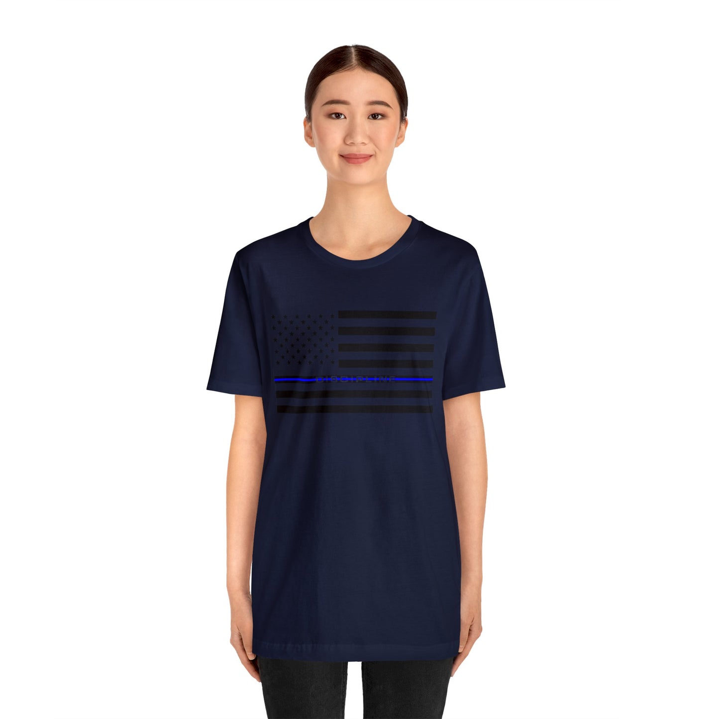 Classic Collection - Thin Blue Line (Discipline) - Unisex Jersey Short Sleeve Tee