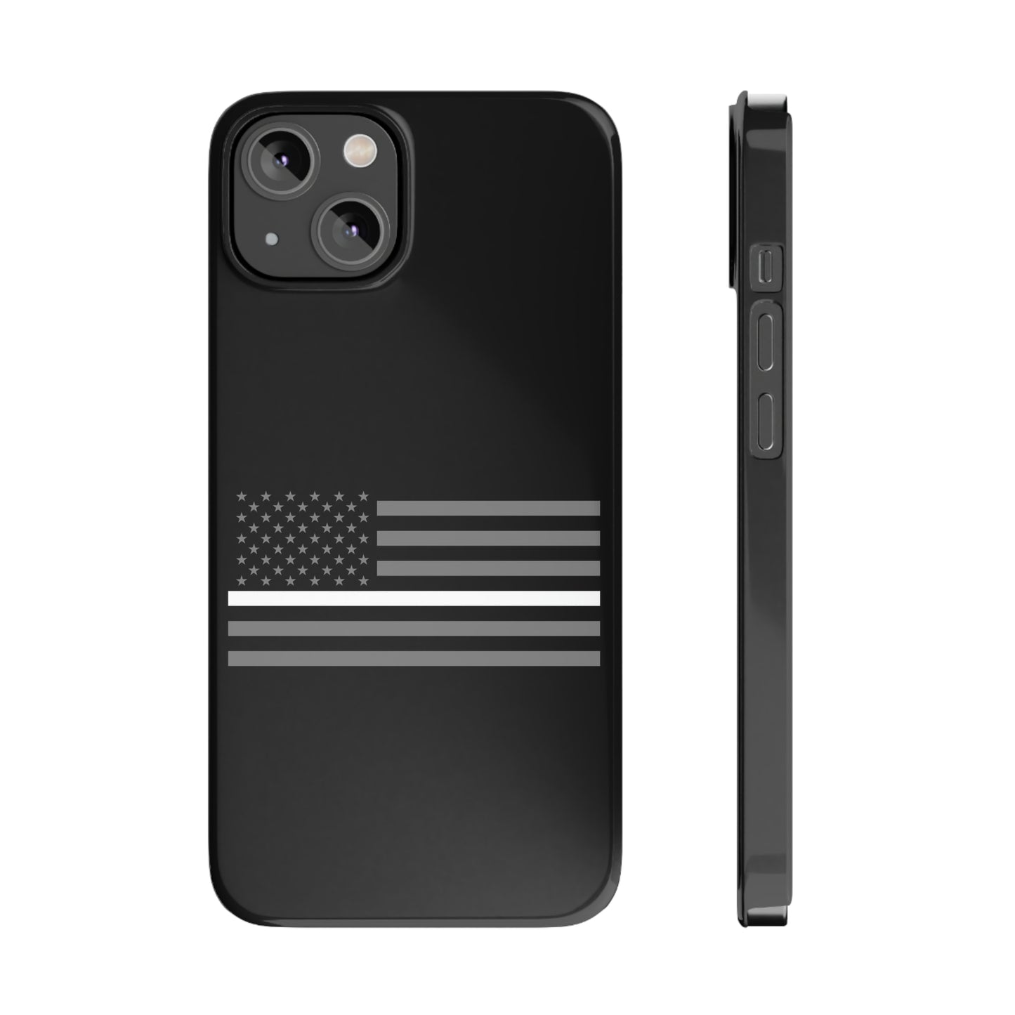 Never Forget Collection (Thin White Line) - iPhone Cases