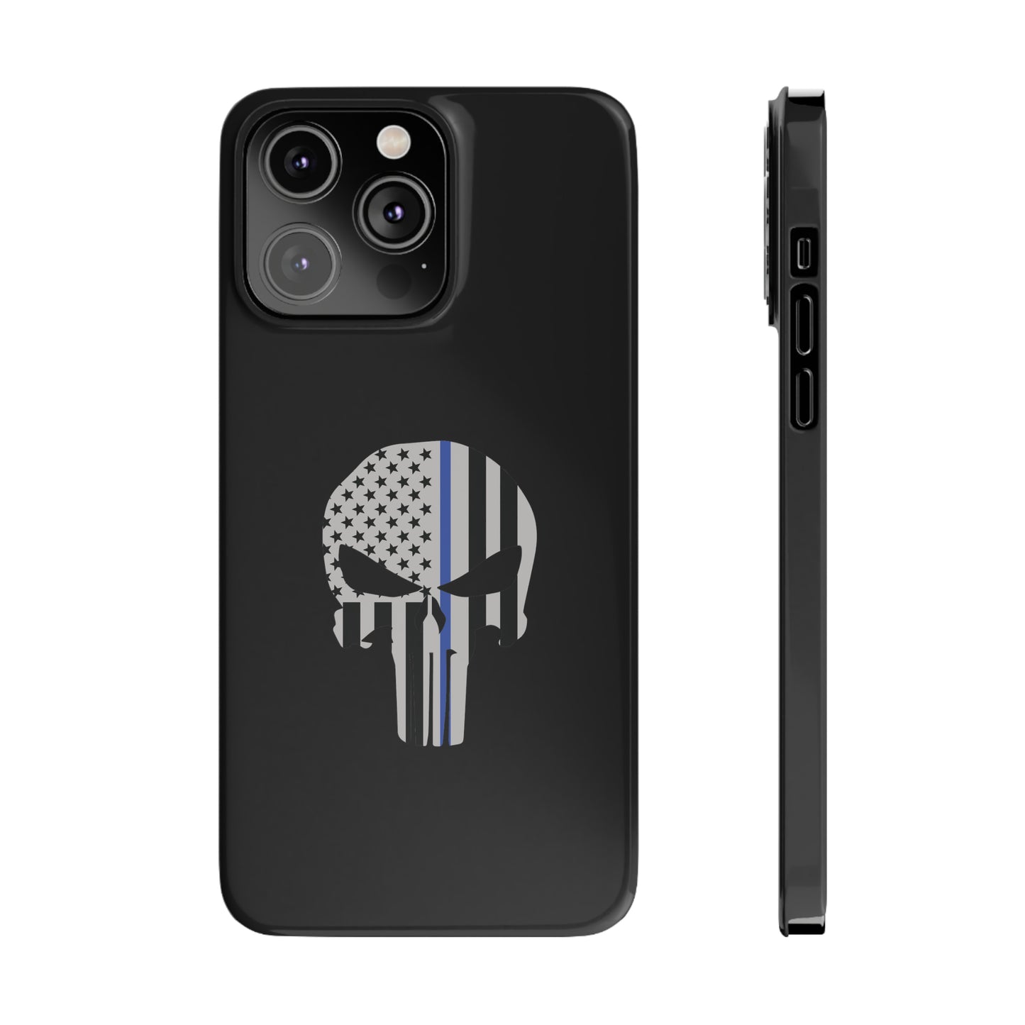 American Punisher Collection (Thin Blue Line) - iPhone Cases