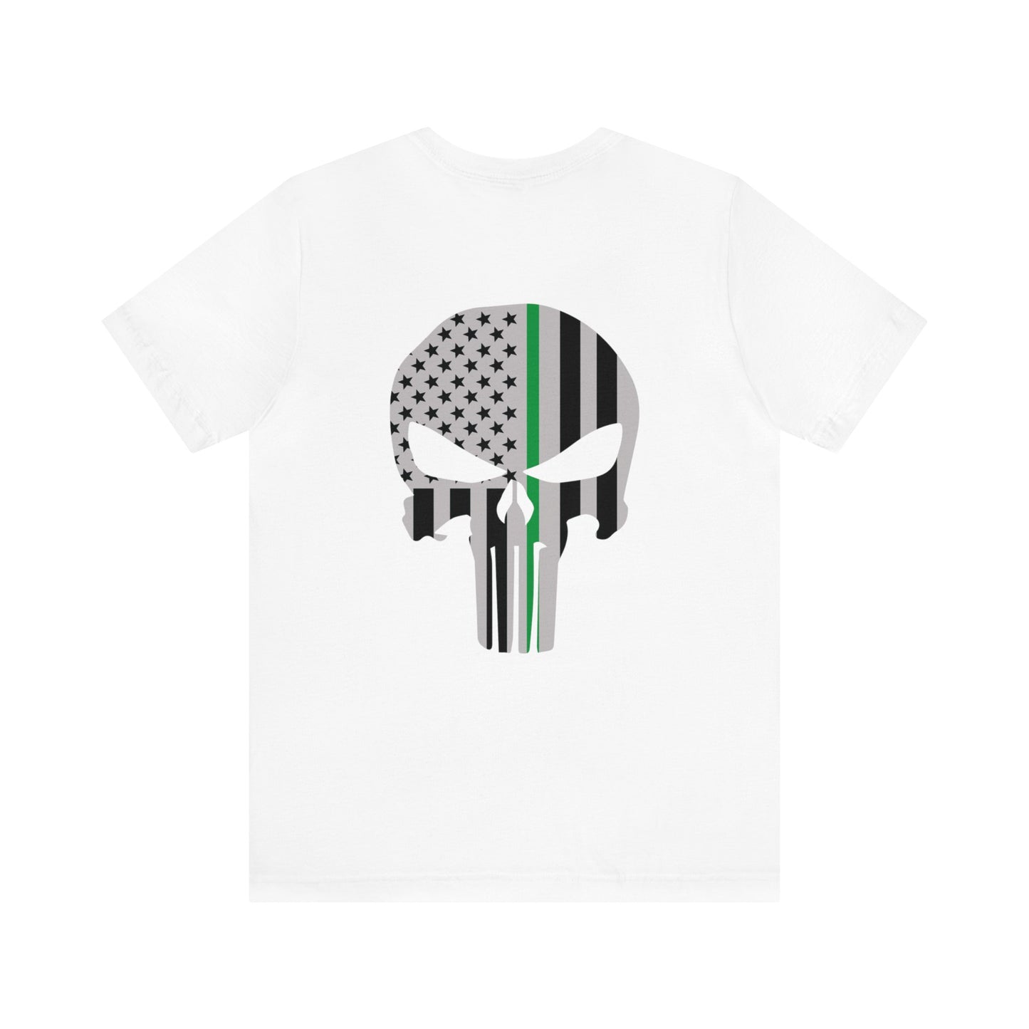 American Punisher Collection (Thin Green Line) - Unisex Fuser T-shirt