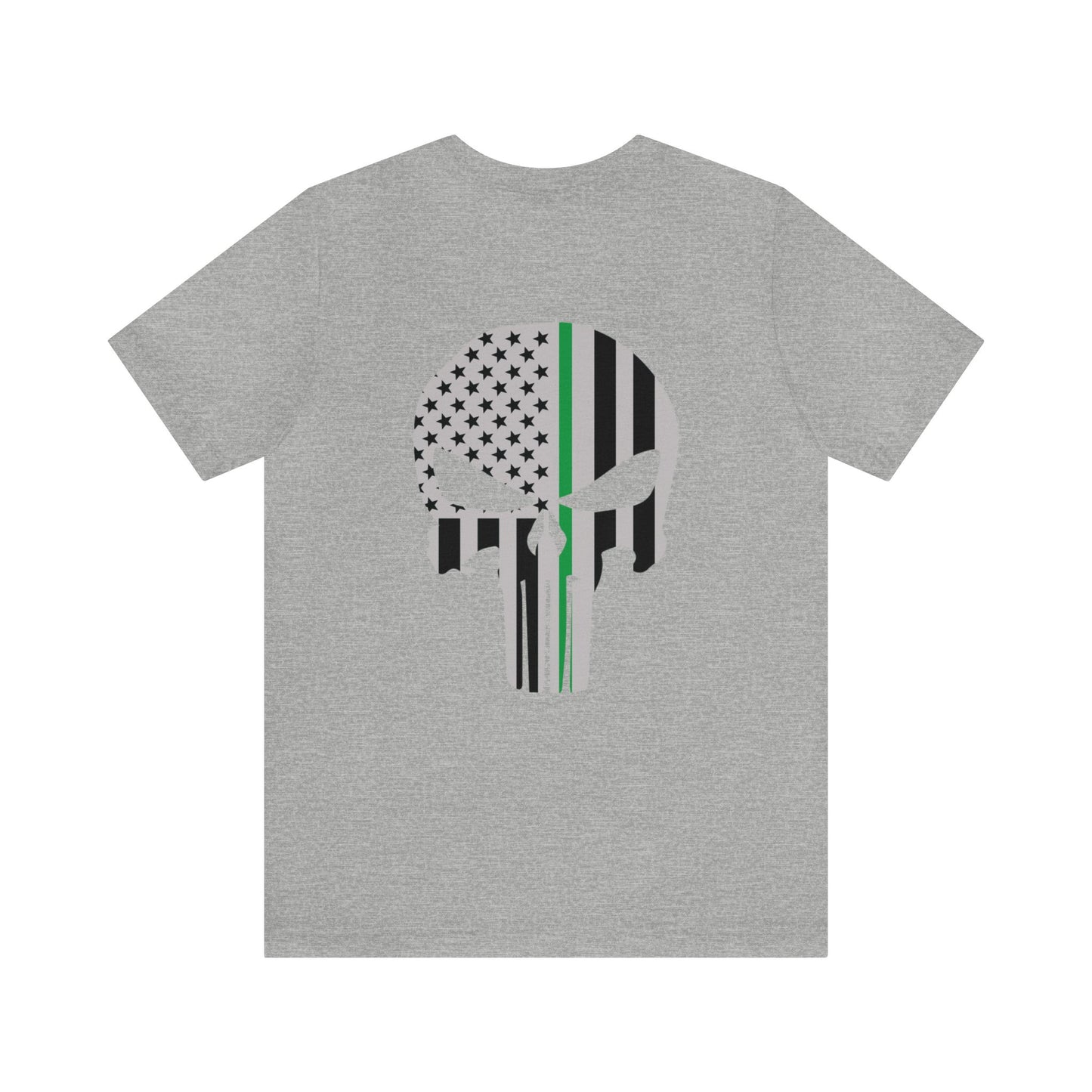 American Punisher Collection (Thin Green Line) - Unisex Fuser T-shirt