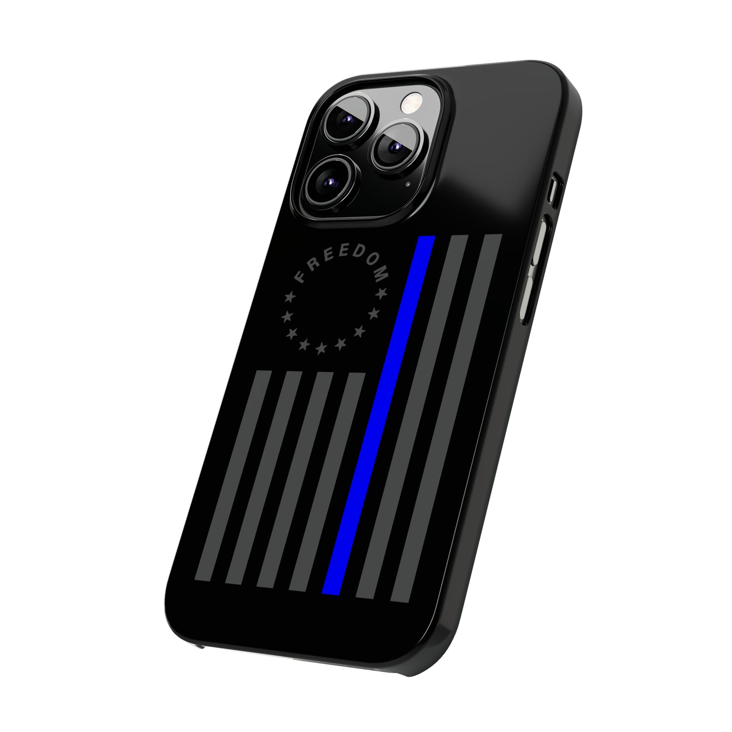 Freedom Collection - (Thin Blue Line) - iPhone Cases