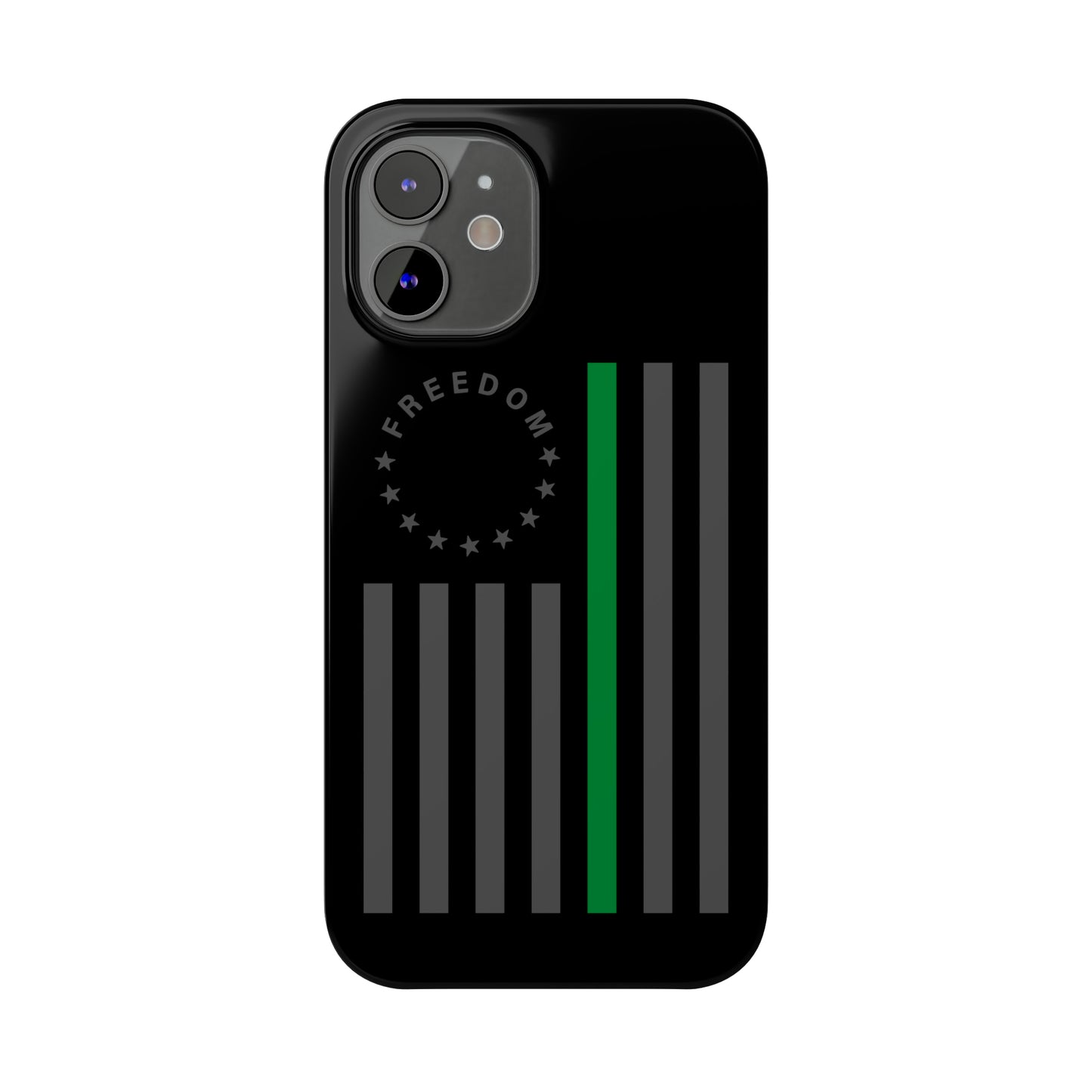 Freedom Collection - (Thin Green Line) - iPhone Cases