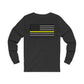 Never Forget Collection (Thin Yellow Line) - Unisex Jersey Long Sleeve Tee