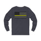 Never Forget Collection (Thin Yellow Line) - Unisex Jersey Long Sleeve Tee