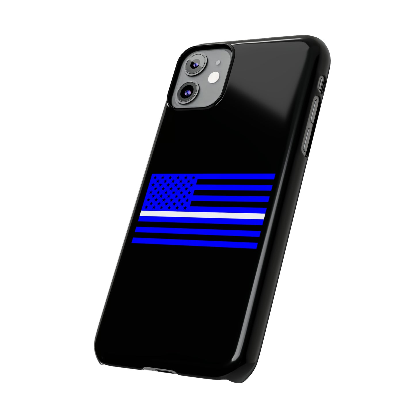 Standard Collection (Thin White & Blue Line) - iPhone Cases