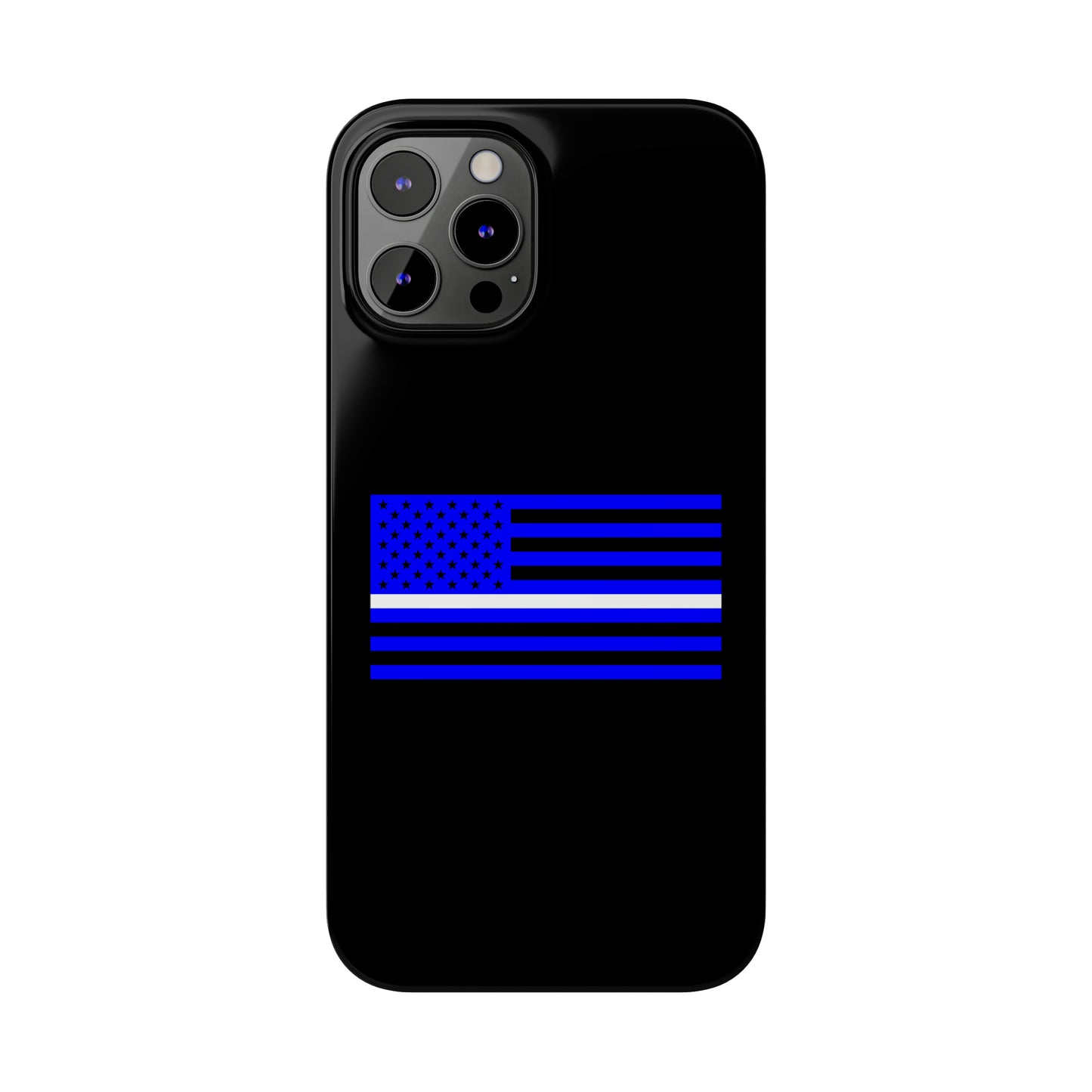 Standard Collection (Thin White & Blue Line) - iPhone Cases