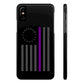 Freedom Collection - (Thin Purple Line) - iPhone Cases