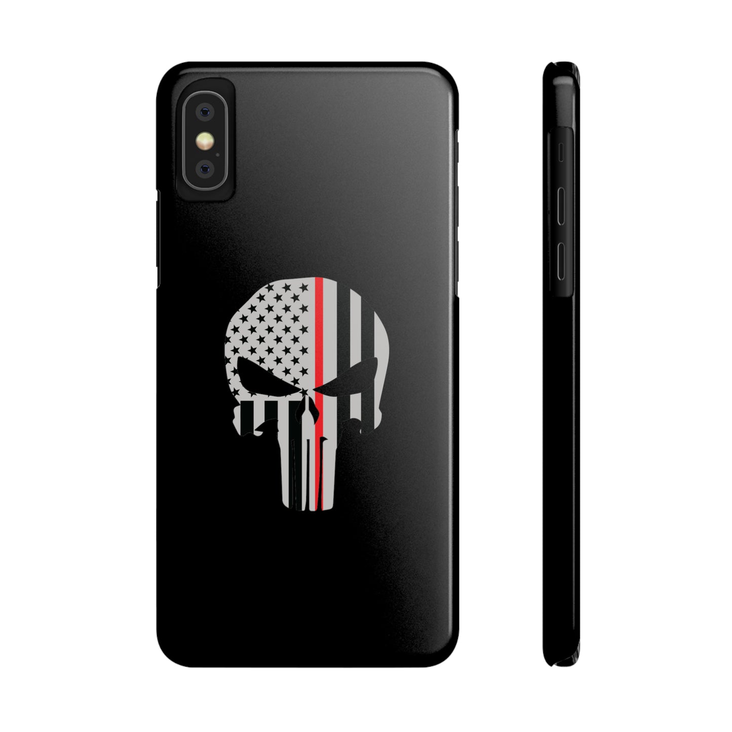 American Punisher Collection (Thin Red Line) - iPhone Cases