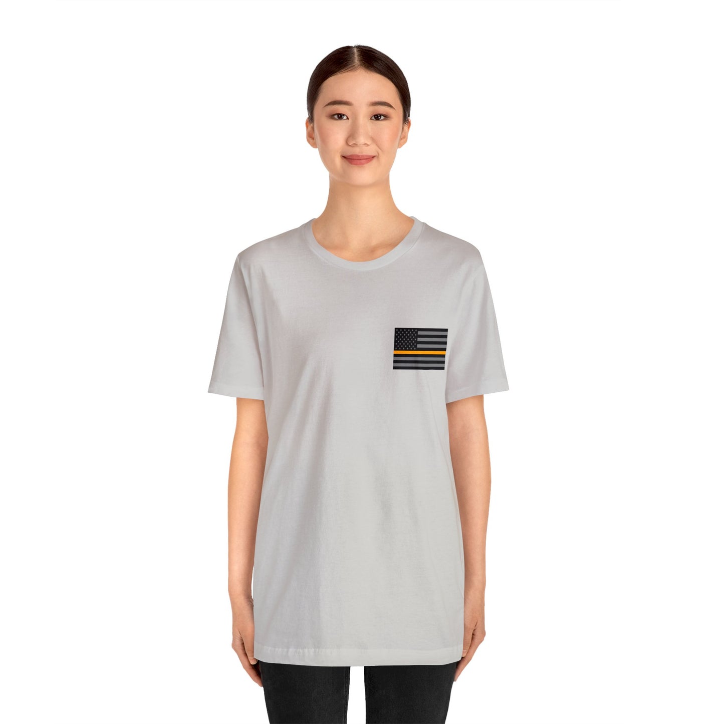 Never Forget Collection (Thin Orange Line) - Unisex Fuser T-shirt