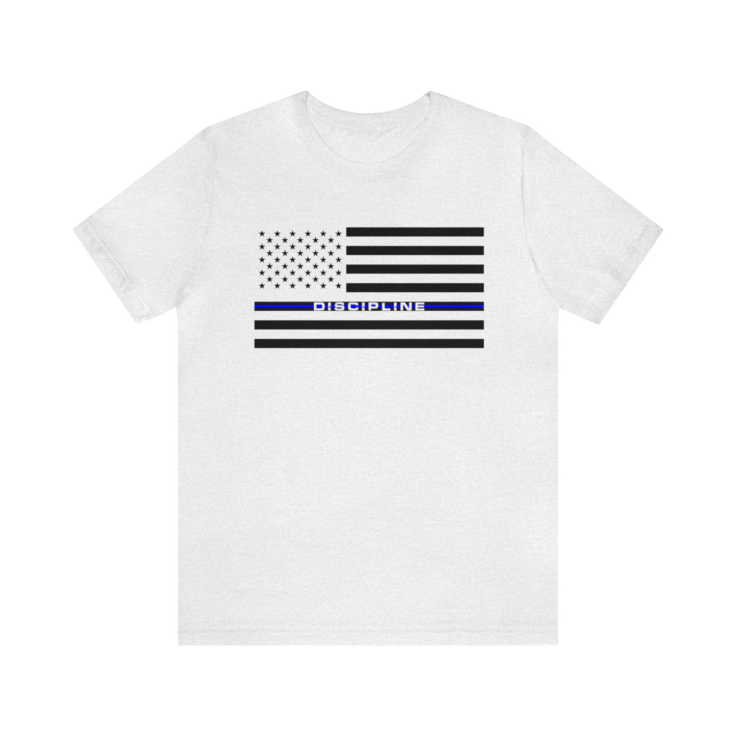 Classic Collection - Thin Blue Line (Discipline) - Unisex Jersey Short Sleeve Tee