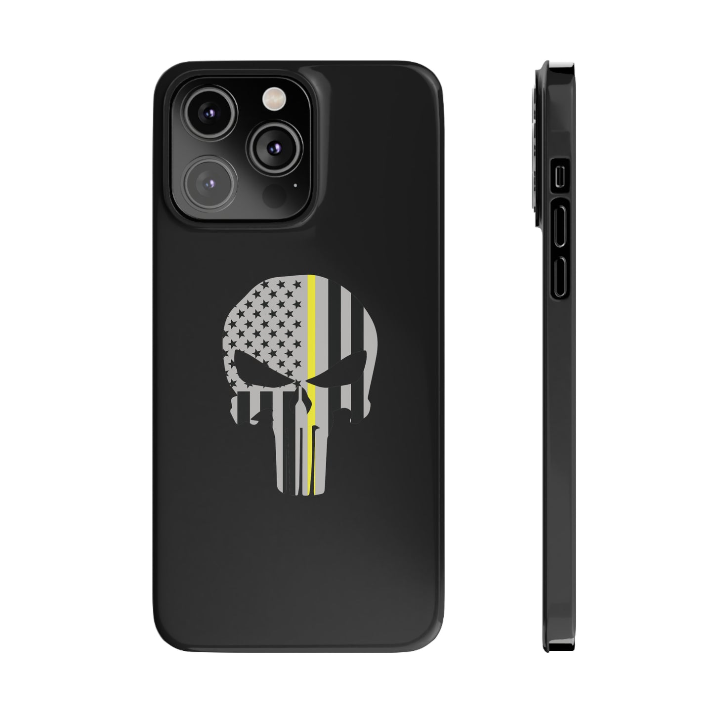 American Punisher Collection (Thin Yellow Line) - iPhone Cases