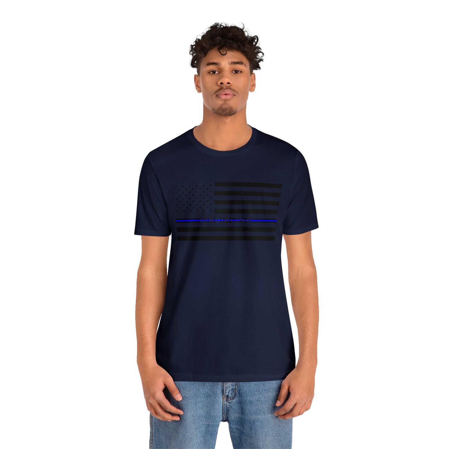 Classic Collection - Thin Blue Line (Discipline) - Unisex Jersey Short Sleeve Tee