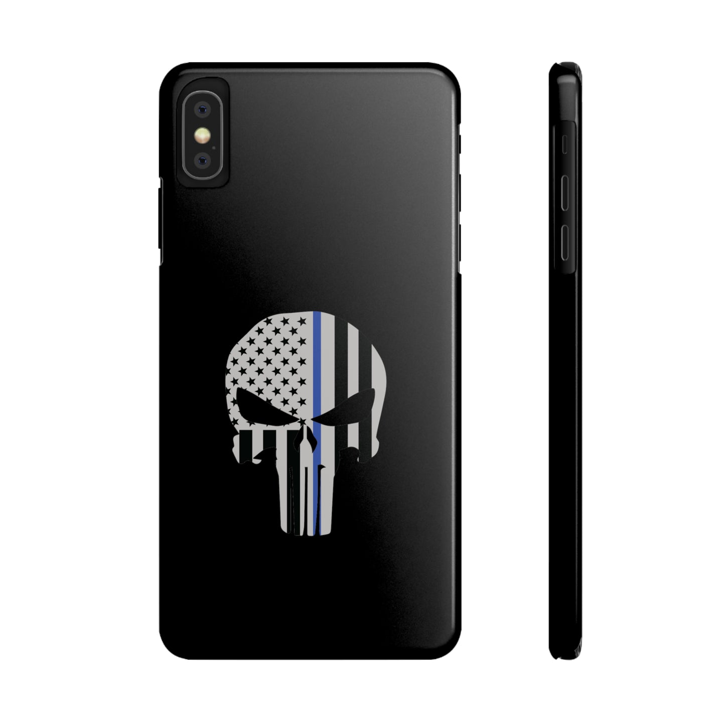 American Punisher Collection (Thin Blue Line) - iPhone Cases