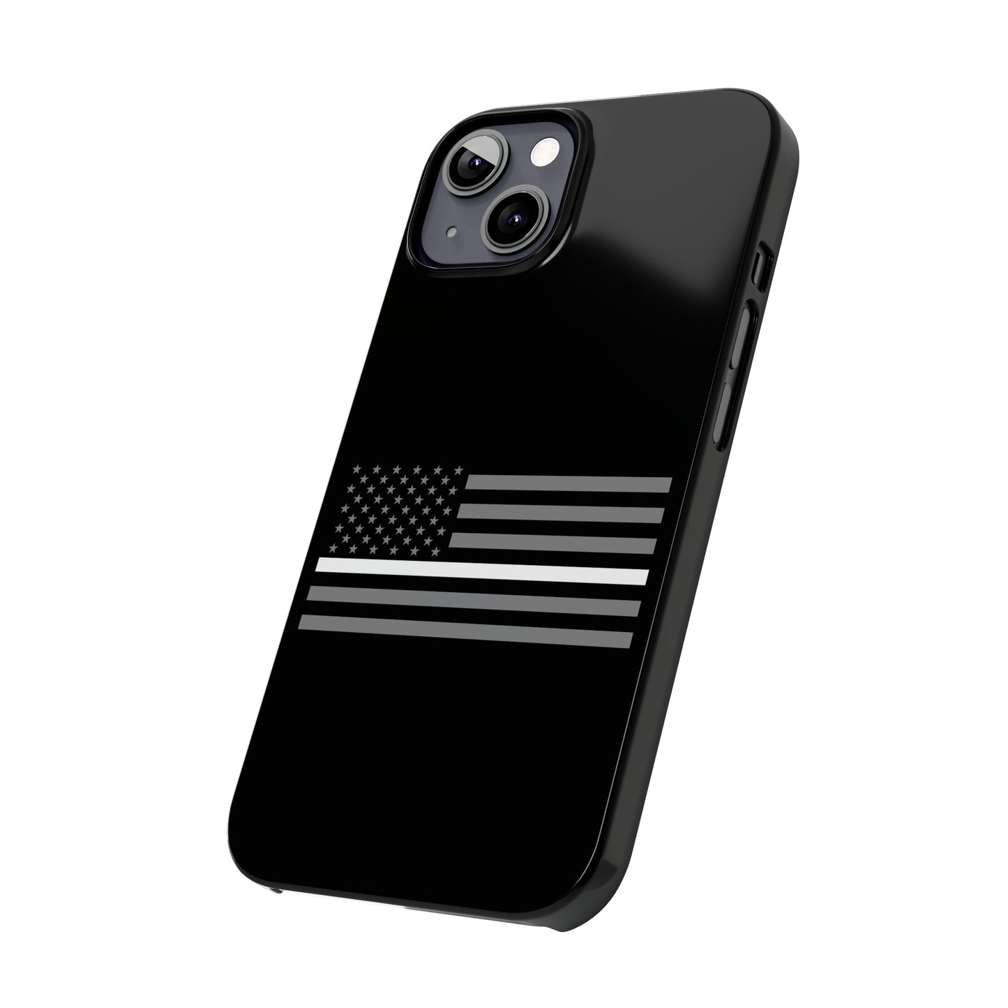 Never Forget Collection (Thin White Line) - iPhone Cases