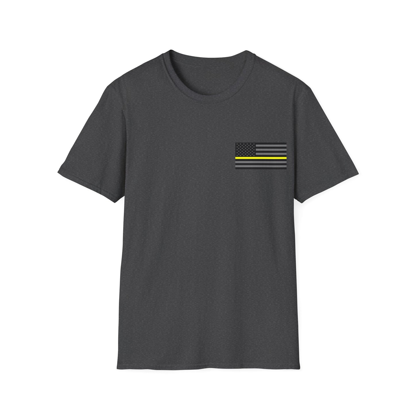 Never Forget Collection (Thin Yellow Line) - Unisex Softstyle T-Shirt