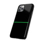 Thin Line Collection (Thin Green Line) - iPhone Cases