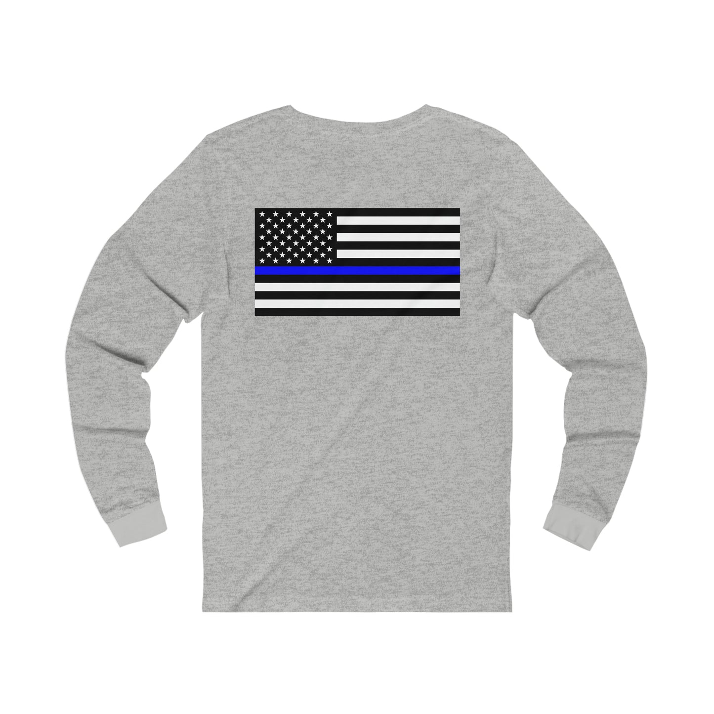 Standard Collection (Thin Blue Line) - Unisex Jersey Long Sleeve Tee