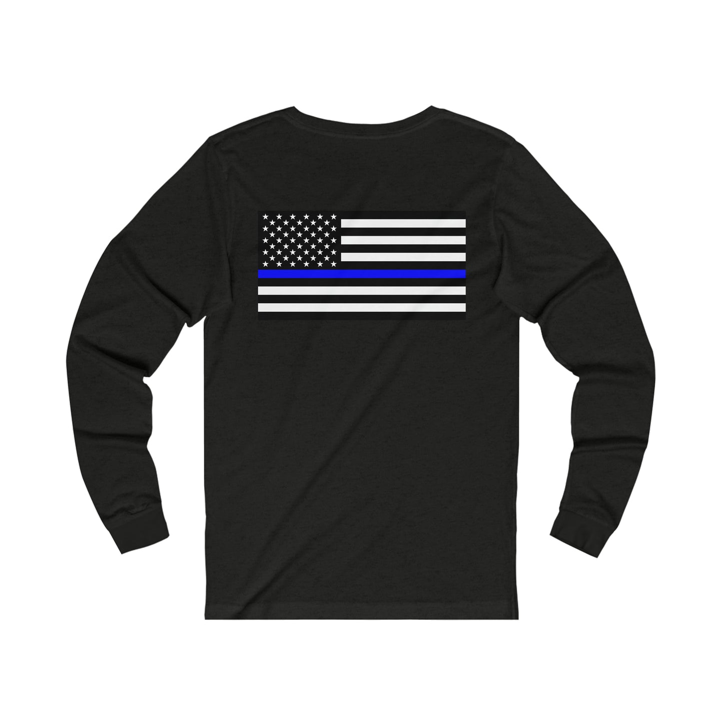 Standard Collection (Thin Blue Line) - Unisex Jersey Long Sleeve Tee