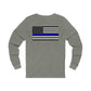 Standard Collection (Thin Blue Line) - Unisex Jersey Long Sleeve Tee