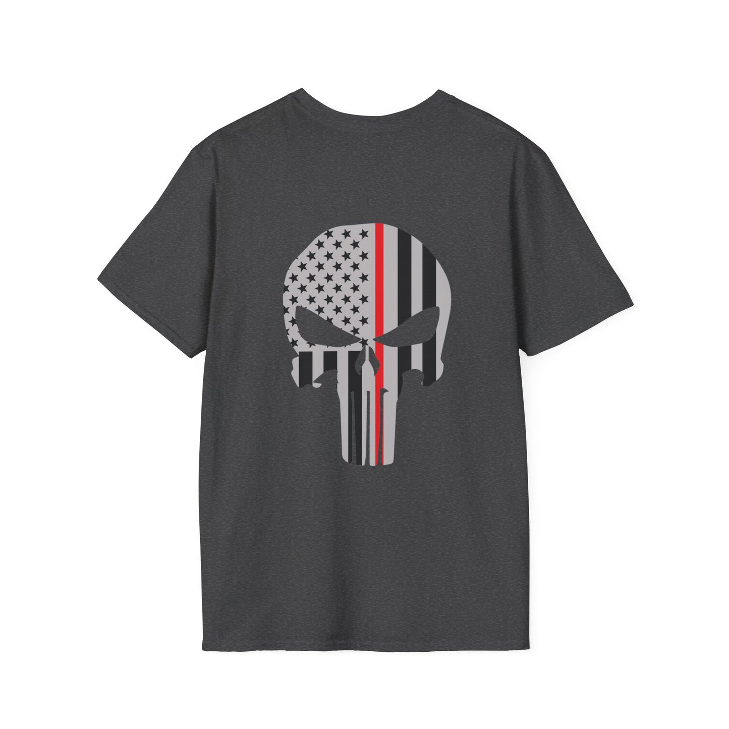 American Punisher Collection (Thin Red Line) - Unisex Softstyle T-Shirt