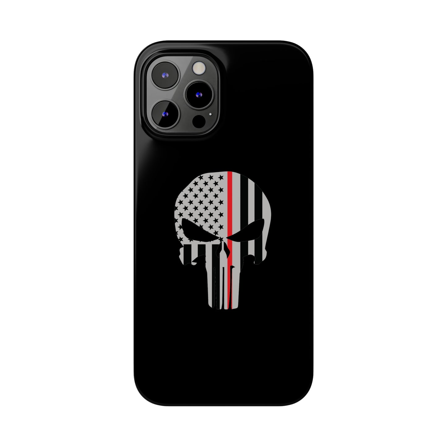 American Punisher Collection (Thin Red Line) - iPhone Cases