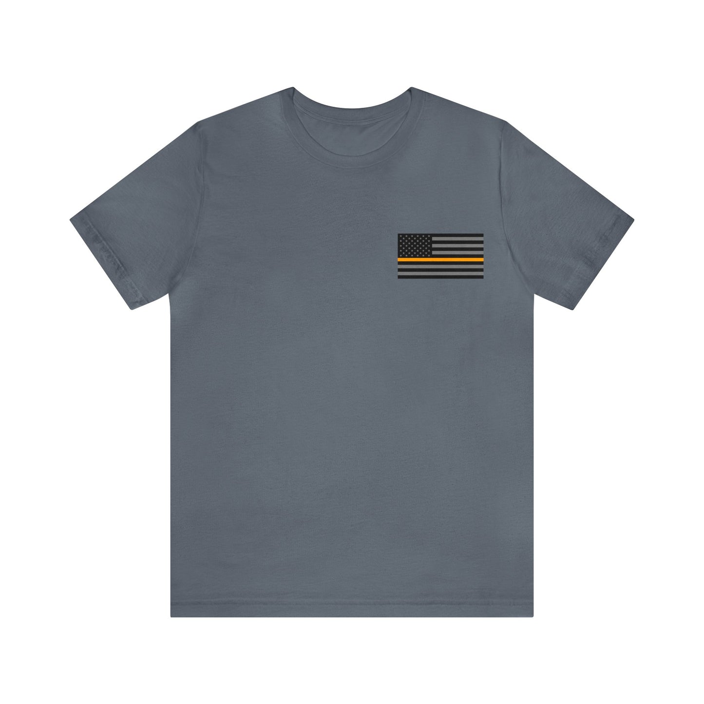 Never Forget Collection (Thin Orange Line) - Unisex Fuser T-shirt