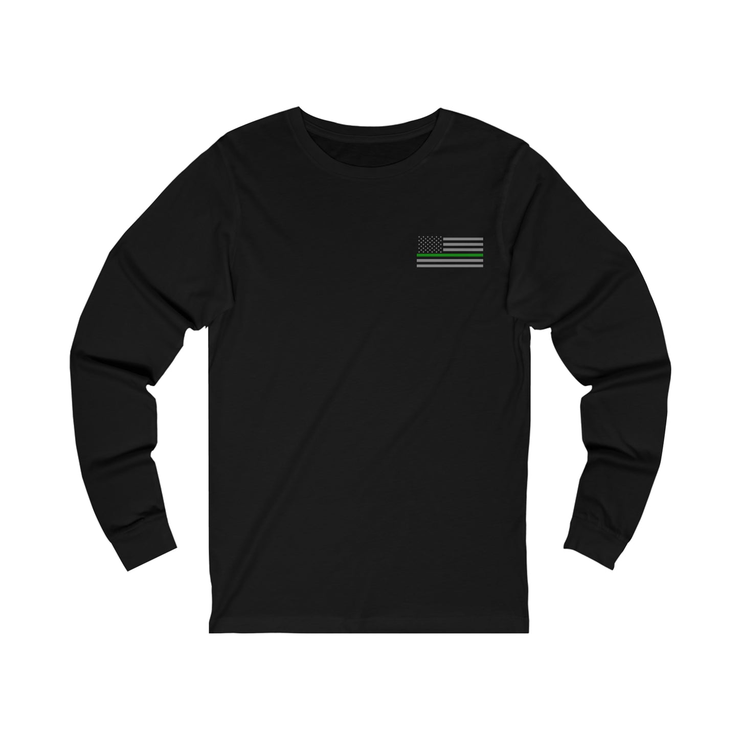 Never Forget Collection (Thin Green Line) - Unisex Jersey Long Sleeve Tee