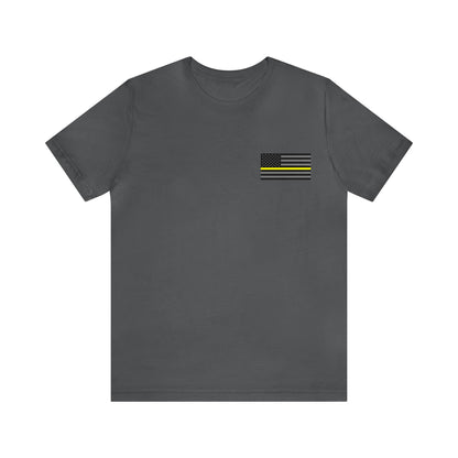 Never Forget Collection (Thin Yellow Line) - Unisex Fuser T-shirt