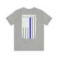 Patriot Collection (Thin Blue Line) - Unisex Fuser T-shirt