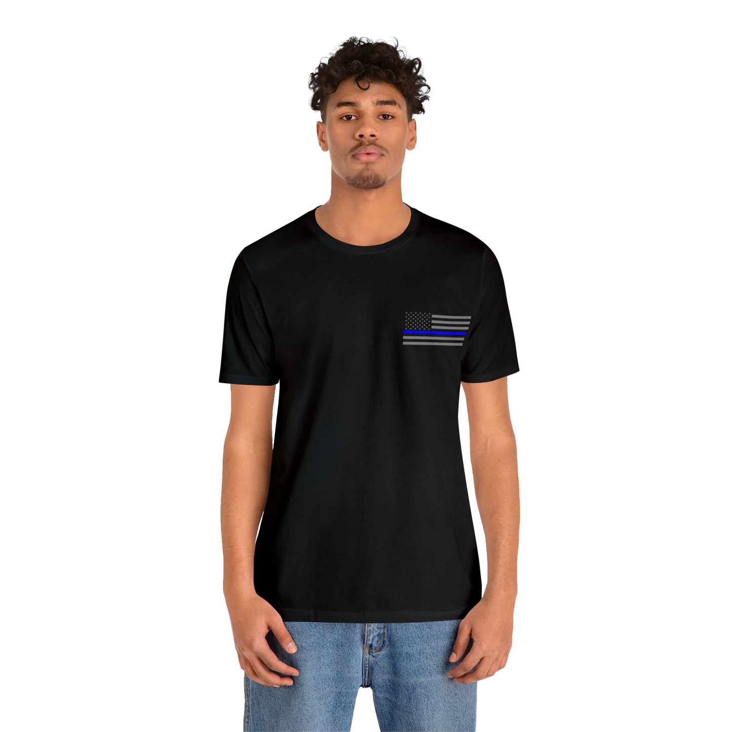 Never Forget Collection (Thin Blue Line) - Unisex Fuser T-shirt