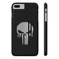 American Punisher Collection (Thin Silver Line) - iPhone Cases