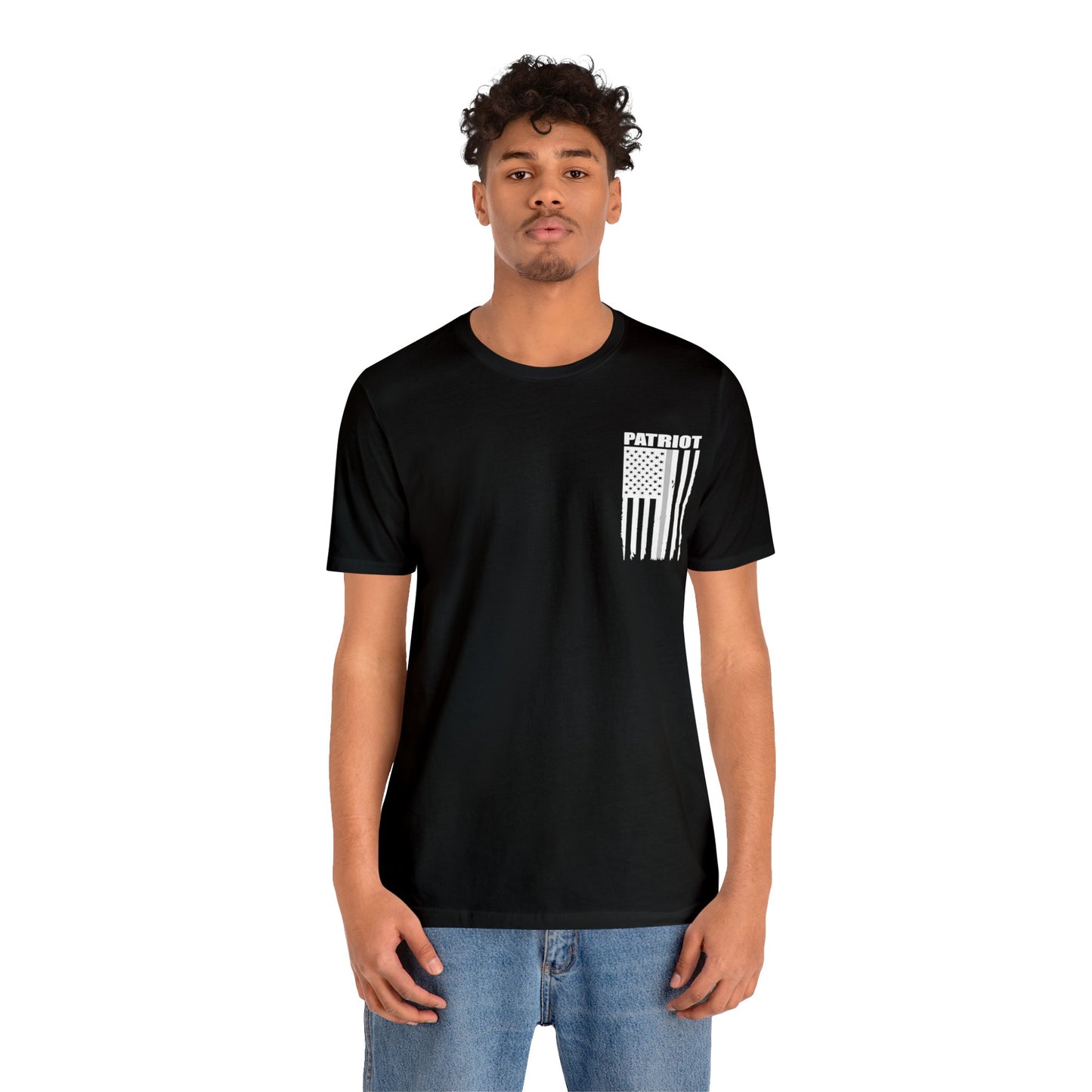 Patriot Collection (Thin Silver Line) - Unisex Fuser T-shirt