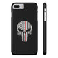 American Punisher Collection (Thin Red Line) - iPhone Cases