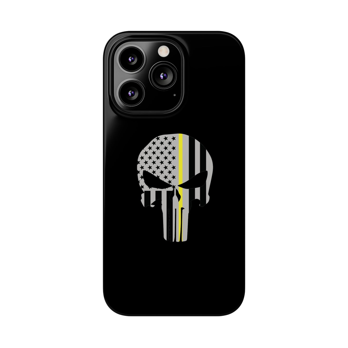 American Punisher Collection (Thin Yellow Line) - iPhone Cases