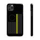 Freedom Collection (Thin Yellow Line) - iPhone Cases