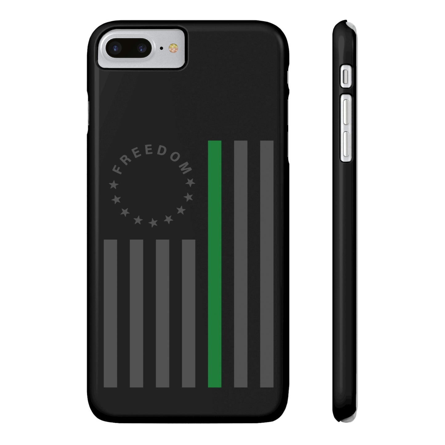 Freedom Collection - (Thin Green Line) - iPhone Cases